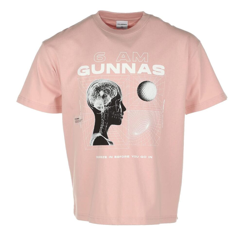 Students 6 AM Gunnas T-Shirt Melon LG